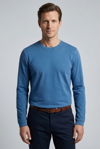 Olymp, OLYMP Longsleeve regular fit, Rundhals