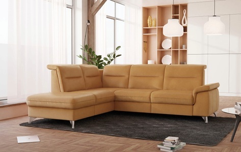 SCHÖNER WOHNEN LAMINAT, SCHÖNER WOHNEN LAMINAT Ecksofa, wahlweise mit motorischer Relaxfunktion, sit&more Ecksofa »Astoria L-Form«, wahlweise mit motorischer Relaxfunktion