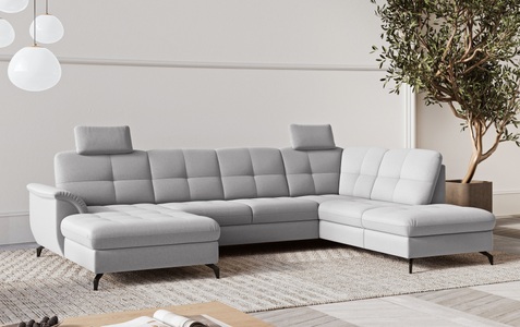 sit&more Wohnlandschaft »Zora U-Form«, wahlweise mit Bettfunktion und Bettkasten