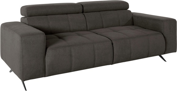 DOMO collection, DOMO collection 2-Sitzer, DOMO collection 2-Sitzer »Trento, mit Kufenfuss oder Einzelfuss« wahlweise mit Kopfteilverstellung und in zwei Grössen erhältlich