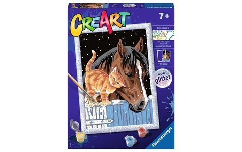 Ravensburger, Ravensburger Malset CreArt: Stable Friends, Ravensburger Malen nach Zahlen »MnZ Serie D Stable Friends«