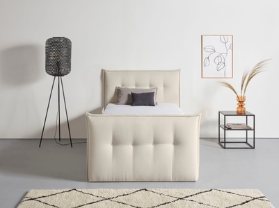 ANDAS, andas Boxbett »Kederleicht«, inklusive Fussteil, Bettkasten & Topper, in 4 Breiten und 2 Härtegraden, andas Boxbett »Kederleicht«, inklusive Fussteil, Bettkasten & Topper, in 4 Breiten und 2 Härtegraden