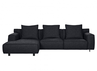 furninova, furninova Ecksofa »Vesta«, mit attraktiver Naht, inkl. Rückenkissen, furninova Ecksofa »Vesta mit tollem Sitzkomfort und schöner Detailverarbeitung«, mit attraktiver Naht in Kederoptik, im skandinavischen Design
