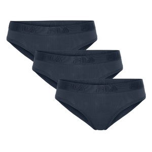 Fila Slip 3er Pack, Baumwollmix, elastisch, Logobund