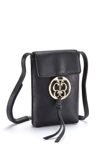 Lascana, LASCANA Umhängetasche, Handytasche mit schöner Zierschnalle, LASCANA Umhängetasche »Handytasche«, mit Zierschnalle, Minibag, Crossbody VEGAN