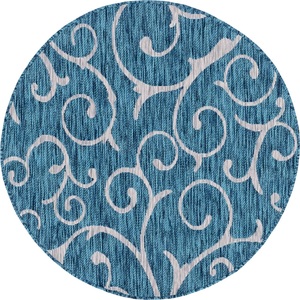 Myflair Möbel & Accessoires, Myflair Möbel & Accessoires Teppich »Outdoor Beauties«, rund, 4 mm Höhe, In- und Outdoor geeignet, ideal im Wohnzimmer & Schlafzimmer, Myflair Möbel & Accessoires Teppich »Outdoor Beauties«, rund, 4 mm Höhe, In- und Outdoor geeignet, ideal im Wohnzimmer & Schlafzimmer