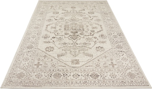 BOUGARI, Teppich, »Navarino«, bougari, rechteckig, Höhe 8 mm, maschinell gewebt, NORTHRUGS Teppich »Navarino«, rechteckig, 8 mm Höhe, In-& Outdoor, Teppich, Vintage, Orientalisch, Balkon, Wohnzimmer
