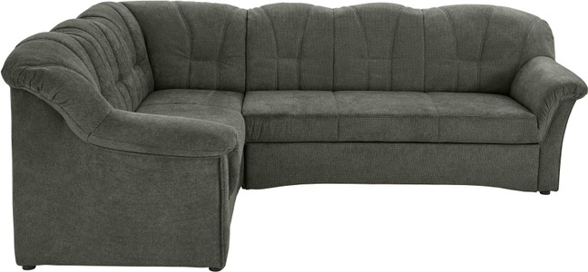 DOMO collection, DOMO collection Ecksofa, DOMO collection Ecksofa »Papenburg B/T/H: 242/190/84 cm L-Form«, wahlweise mit Bettfunktion, Langer Schenkel links oder rechts