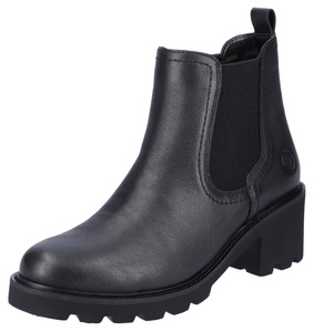 Remonte, Stiefelette Damen Schwarz 40, Remonte Chelseaboots, mit Innenreissverschluss