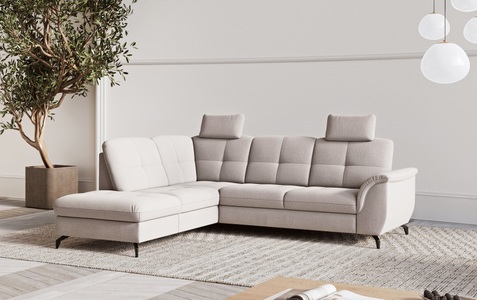 sit&more Ecksofa »Zora L-Form«, wahlweise mit Bettfunktion und Bettkasten