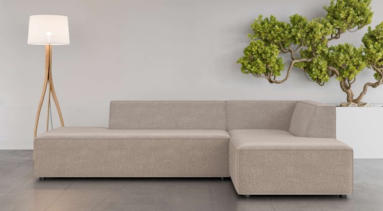INOSIGN Ecksofa »Cavan«, L-Form, Ottomane links oder rechts bestellbar