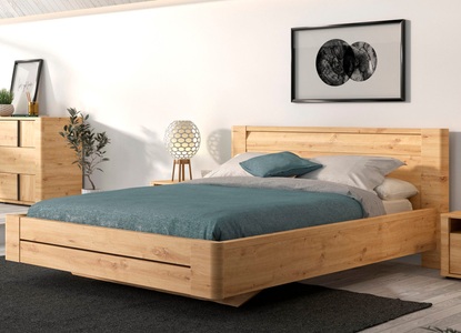 undefined, Bett ASPEN 157x210cm artisan eiche, Gami Bett »Confidence«