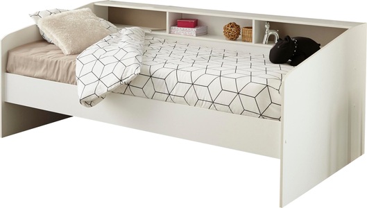 PARISOT, Parisot Bett inkl. Schubkasten-Set »Sleep«, Parisot Stauraumbett »Sleep, Daybed, Kinderbett, Rückwand der Regale drehbar (farbig + weiss)«, inklusive, Regale, Schubkästen, viel Stauraum, TOPSELLLER!