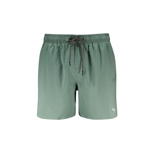 Puma, Puma - Badeshort, für Herren, Grün Bedruckt, Größe L, PUMA Herren Badeshort grau | L
