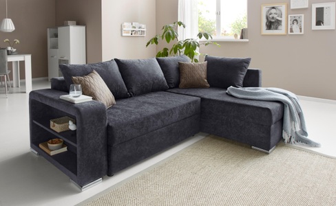 COLLECTION AB, COLLECTION AB Ecksofa, inklusive Bettfunktion und Bettkasten, COLLECTION AB Ecksofa »John L-Form«, inklusive Bettfunktion und Bettkasten