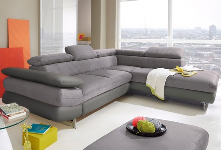 INOSIGN Ecksofa »Solution2«, wahlweise mit Bettfunktion