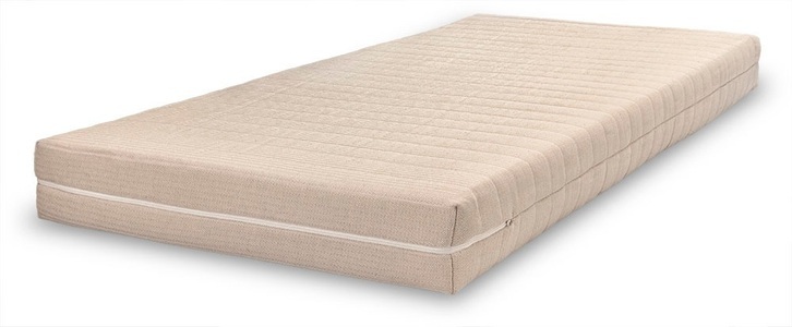Baumberger, Baumberger Naturmatratze »PiuMa Lana, Nicki-Softstepp medium«, 17 cm cm hoch, (1 St.), 
