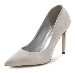Lascana, LASCANA High-Heel-Pumps, aus samtigem Material, LASCANA High-Heel-Pumps, High Heel, Halbschuh in spitzer Form und modischem Look