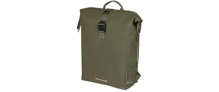 Basil, Basil SoHo Fahrradrucksack Nordlicht 17l moss green 2021 Gepäckträgertaschen, BASIL Rucksack SoHo Nordlicht Mossgrün