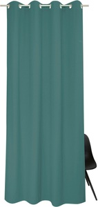 Tom Tailor, TOM TAILOR Vorhang »Dove Signature«, mit aufgesticktem Markenlogo, TOM TAILOR HOME Vorhang »Dove Signature«, (1 St.), mit aufgesticktem Markenlogo