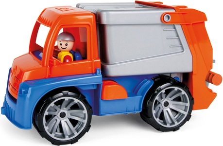 Simm, LENA® 04416EC - Truxx, Müllwagen mit Spielfigur, mehrfarbig, Länge 30 cm, Lena® Spielzeug-Müllwagen »TRUXX«, Made in Europe