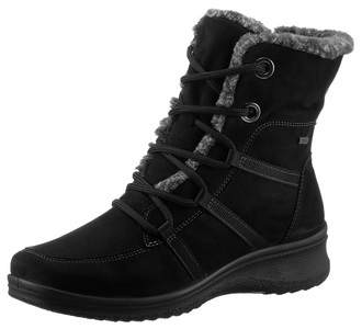 ARA, Ara Munchen St Grösse 39 Damen, Ara Schnürstiefel aus Textil schwarz