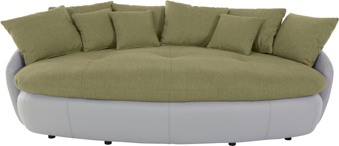 INOSIGN, INOSIGN Big-Sofa »Amaru«, grosszügiges, gemütliches Megasofa XXL, COTTA Big-Sofa »Aruba« gemütliches Megasofa in XXL in organischer Form mit vielen Kissen