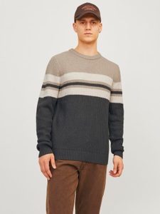 Jack & Jones Rundhalspullover »JJSANDER KNIT CREW NECK«