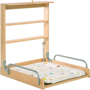 Roba, roba Wandwickelregal Waldhochzeit natur, roba® Wickelregal »Waldhochzeit« bis 15 kg 63 cm