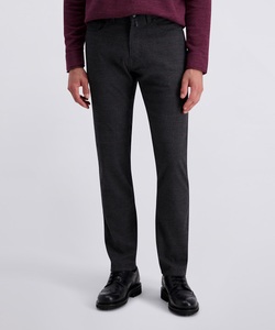 Pierre Cardin, Pierre Cardin 5-Pocket-Hose »PC-Lyon« fein gemusterst