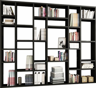 Fredriks, home24 Buecherregal Emporior IV, fif möbel Standregal »TORO 381«, Breite 260 cm
