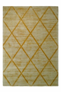 Kayoom, Teppich, »Luxury 210«, Kayoom, rechteckig, Höhe 13 mm, handgewebt, Kayoom Teppich »Luxury 210«, rechteckig, 13 mm Höhe, Kurzflor, handweb, Hoch Tief Struktur, Wohnzimmer