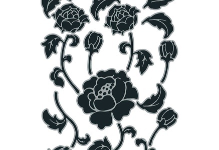Komar, KOMAR Wandtattoo, Komar Wandtattoo »Tiffany - Grösse 50 x 70 cm«, selbstklebend, Wandsticker