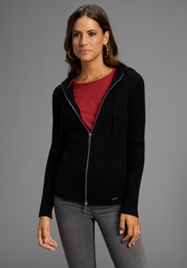 Laura Scott Kapuzenstrickjacke, mit Reissverschluss - NEUE KOLLEKTION