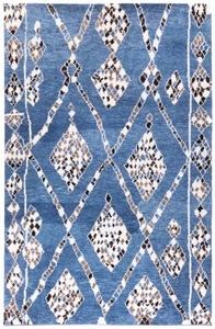 MorgenLand, morgenland Wollteppich »Berber Teppich - Meral - rechteckig«, rechteckig, handgeknüpft, morgenland Wollteppich »Berber Teppich - Meral - rechteckig«, rechteckig, 25 mm Höhe, handgeknüpft