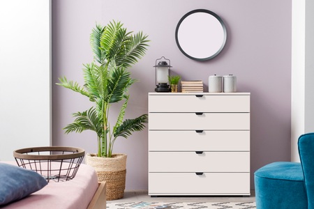 my home Sideboard »Duero«, mit 5 Schubkästen, Breite 90 cm