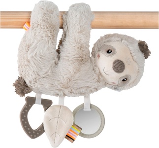 Fehn Greifspielzeug »Lazy, Crazy & Pink, Activity-Faultier«