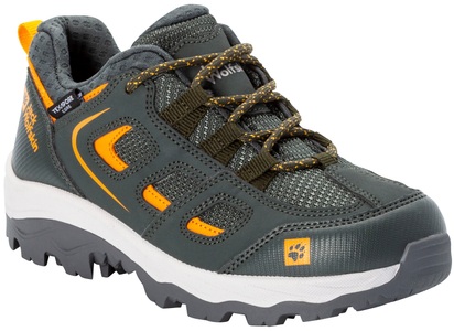 Jack Wolfskin, Jack Wolfskin Wasserdichte Wanderschuhe Kinder Vojo Texapore Low Kids 30 grau slate green, 