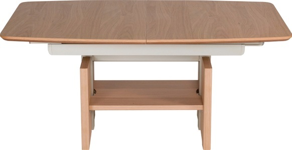Venda, Venda Couchtisch in holz 120/70/54 cm , 2324 , Eichefarben , Eiche , furniert , 70x54x120 cm , lackiert,Echtholz , ausziehbar, höhenverstellbar , 000308000801, Vierhaus Couchtisch »Tornado«, höhenverstellbar, Tornadoauszugsmechanik