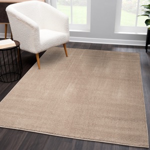 Carpet City, Hochflor-Teppich, »Softshine 2236«, Carpet City, rechteckig, Höhe 30 mm, maschinell gewebt, Carpet City Teppich »Softshine 2236«, rechteckig, 14 mm Höhe, Läufer, Hochflor, besonders weich, robust, Uni, Wohnzimmer