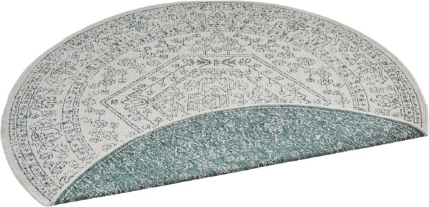 Freundin home collection, freundin Home Collection Teppich »Minas«, rund, 5 mm Höhe, In-und Outdoor geeignet, Wohnzimmer, Balkon, Terrasse, Garten, Pflegeleicht, Flachgewebe, freundin Home Collection Teppich »Minas«, rund, 5 mm Höhe, In-und Outdoor geeignet, Pflegeleicht, Flachgewebe