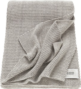 SCHÖNER WOHNEN-Kollektion Wohndecke »Melange«, Strickdecke mit Melange-Effekt