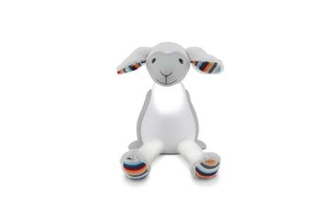 ZAZU, Zazu™ Fin - Nachtlicht / Leselampe Grau, ZaZu LED Nachtlicht »Reading Light«