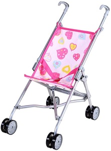 knorr toys, knorr toys®Puppenbuggy Sim - colorful hearts, 