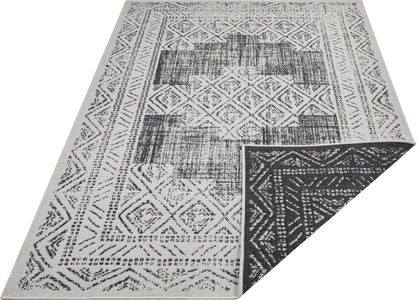 Freundin home collection, freundin Home Collection Teppich »Gaia«, rechteckig, 5 mm Höhe, In-und Outdoor geeignet, Wohnzimmer, Balkon, Terrasse, Garten, Strapazierfähig und pflegeleicht, Flachgewebe, freundin Home Collection Teppich »Gaia«, rechteckig, 5 mm Höhe, In-und Outdoor geeignet, Strapazierfähig und pflegeleicht, Flachgewebe