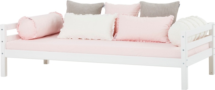 Hoppekids, Hoppekids Einzelbett »BASIC«, Hoppekids Kinderbett »ECO Dream«, Einzelbett 90x200 Massiv mit Matratze