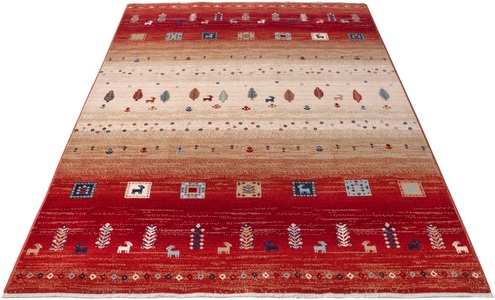HOME AFFAIRE, Home affaire Teppich »Mavie«, rechteckig, 10 mm Höhe, Berber-Optik, Wohnzimmer, Home affaire Teppich »Mavie«, rechteckig, 10 mm Höhe, Berber-Optik, Orient-Optik, Kurzflor, Weich, Pflegeleicht, Elegant