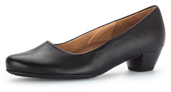 Gabor, Gabor Pumps, Gabor Pumps »ATHEN«, Trichterabsatz, Basic, Schlupfschuh, in bequemer Schuhweite G (weit)