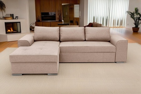 GEPADE, GEPADE Ecksofa »Karla«, inkl. Bettfunktion und Bettkasten, GEPADE Ecksofa »Karla, L-Form«, inkl. Bettfunktion und Bettkasten