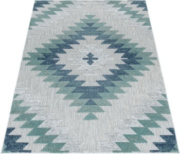 Ayyildiz Teppiche, Ayyildiz Teppiche Teppich, rechteckig, 8 mm Höhe, Flachflor mit Hoch-Tief-Struktur, In-und Outdoor geeignet, Ayyildiz Teppiche Teppich »BAHAMA 5154,AYYILDIZ TEPPICHE,BAHA«, rechteckig, 8 mm Höhe, Flachflor mit Hoch-Tief-Struktur, In-und Outdoor geeignet